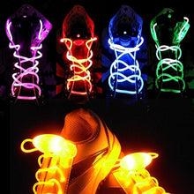 Load image into Gallery viewer, 2win2buy 5 Pairs LED Light Up Shoelaces Casual Sneaker Waterproof Plastic Shoe Strings Halloween Christmas Party Disco Dancing Hip Pop Running Decorations Glow up Necessaries