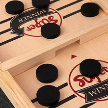 Load image into Gallery viewer, Fast Sling Puck Game Paced,Tinfence Table Desktop Battle,Winner Board Games Toys for Adults Parent-Child Interactive Chess Toy Board Table Game (22.7 in x 12.5 in)