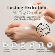 Load image into Gallery viewer, Puriya National Eczema Association Accepted Cream, Dry Itchy Skin Relief, Colloidal Oatmeal Lotion, Gentle on Kids, Adults, Face, Hands, Mother of All Creams, Plant-Based Hydration, No Fragrance Added