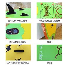 Load image into Gallery viewer, YASKA Children Inflatable Stand Up Paddle Board with SUP, Hand Pump, Adjustable Aluminum Floating Paddle, Repair Kit, Rucksack and Bottom Fin for Paddling