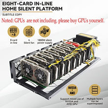 Load image into Gallery viewer, SOONTECH Complete Mining Rig System for Ethereum Coin with Windows 10, Mining Motherboard Including CPU,SSD, RAM,PSU. Open-Pit Mining Machine,Frame Mining Machine (EXCLUDING GPU/1 Layer Mining RIG)