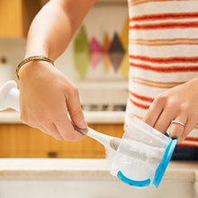 Load image into Gallery viewer, Munchkin Miracle Dual Sided Cup and Baby Bottle Brush, Includes Straw Brush, Grey