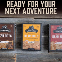 Load image into Gallery viewer, Bear Bites, Protein Graham Crackers Variety Pack: Honey, Chocolate & Cinnamon Snacks