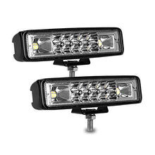 Load image into Gallery viewer, 6 Inch Led Pods Light Bar - nicerpro Slim 60W 10000Lm 12V/24V Driving Fog Light Waterproof Combo Flood Spot Lights for Trucks Off Road ATV UTV Golf Cart Trailer 2 Pack