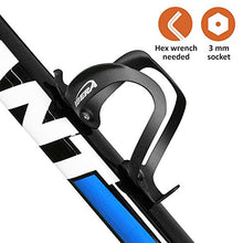 Load image into Gallery viewer, Ibera Bicycle Lightweight Aluminum Water Bottle Cage (Black/Pair)
