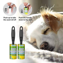 Load image into Gallery viewer, COMMEMA Lint Rollers for Pet Hair Extra Sticky, Pet Hair Remover, Lint Remover, Lint Roller Set Brush for Dog & Cat Hair Removal, Clothes, Furniture, 2 Handles with 4 Refills, 240 Total Sheets
