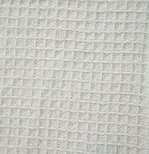 Load image into Gallery viewer, 100% Soft Premium Ringspun Cotton Thermal Blanket - Twin/Twin XL - Ivory - Snuggle in These Super Soft Cozy Cotton Blankets - Perfect for Layering Any Bed - Provides Comfort and Warmth for Years