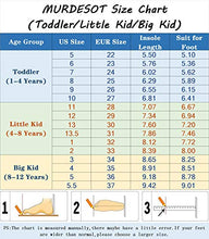 Load image into Gallery viewer, MURDESOT Kids Shoes Toddler Boys Girls Athletic Running Sports Strap Sneakers for Toddler/Little Kid/Big Kid 13 Purple