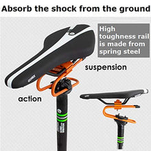 Load image into Gallery viewer, GORIX Bike Saddle Suspension Spring Steel Shock Absorber MTB Road Bicycle GX-SSP (Orange)