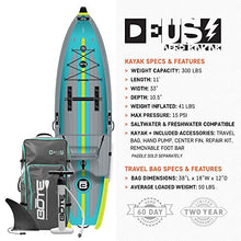 Load image into Gallery viewer, BOTE Deus Aero Inflatable Kayak & Stand Up Paddle Board with Accessories | Pump, Fin, Travel Bag, Native Citron