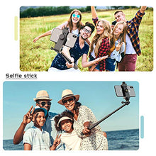 Load image into Gallery viewer, Universal Phone Tripod Mount Adapter with Bluetooth Camera Remote, Cell Phone Holder with Adjustable Clamp for Selfie Stick Monopod Compatible with iPhone, Samsung and so on, Wrist Strap Included