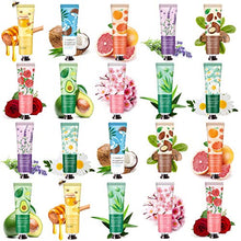 Load image into Gallery viewer, 20 Pack Hand Cream Gift Set- Scented Hand Lotion for Dry Cracked Hands,Working Hands & Body- Hand Care Moisturizing Cream Body Moisturizer Hydration Mini Hand Lotion Travel Size Bulk Gifts for Women