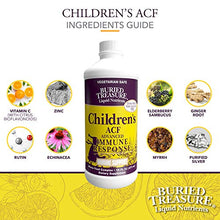 Load image into Gallery viewer, Childrens ACF Rapid Immune Recovery, Immune Booster & Support for Kids, Herbal Blend with Vitamin C Elderberry Enchinacea, 16oz