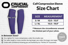 Load image into Gallery viewer, Calf Compression Sleeve for Men & Women (20-30mmHg) - Best Calf Compression Socks for Running, Shin Splint, Calf Pain Relief, Leg Support Sleeve for Runners, Medical, Air Travel, Nursing, Cycling