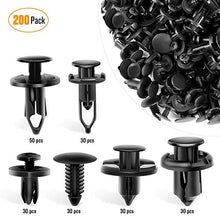 Load image into Gallery viewer, GOOACC - GRC-47 Universal Plastic Fender Clips,200 Pcs Push Bumper Fastener Rivet Clips with 6 Size Auto Body Retainer Clips Bumpers,Car Fender Replacement for GM, Ford & Ch