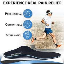 Load image into Gallery viewer, PCSsole Orthotic High Arch Support Insoles, Comfort Gel Work Boot Insert for Flat Feet, Plantar Fasciitis, Feet Pain, Heel Spur Pain,Metatarsalgia,Over Pronation for Men and Women(26cm)