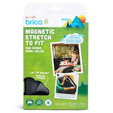Load image into Gallery viewer, Munchkin Brica Magnetic Stretch to Fit Sun Shade, Black