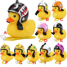 Load image into Gallery viewer, BXzhiri Kids Bike Bells Duck Bicycle Lights Bell, Head Light Shining Rubber Duck Handlebar Bicycle Accessories for Kids Adults Sport Outdoor