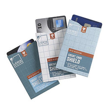 Load image into Gallery viewer, Lewis N Clark RFID Credit Card Holder Shield, Anti-Theft Wallet Sleeve + RFID Blocking ID Holder & Credit Card Protector - 3 Pack