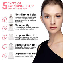 Load image into Gallery viewer, NEWDERMO 2-IN-1 Microdermabrasion Machine for Facial, Diamond Microdermabrasion Device USB Rechargeable - Advanced Home Facial Treatment Machine