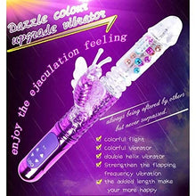 Load image into Gallery viewer, Telescopic Waterproof USB Cable Rechargeable Handheld Massager V4678 Bead Dual Motor Silent Rotating Easy to Carry Vi