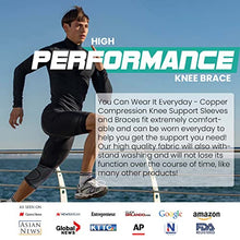 Load image into Gallery viewer, MODVEL Knee Braces for Knee Pain Women & Men - 2 Pack Knee Brace for Knee Pain Set, Knee Brace Compression Sleeve, Knee Braces for Knee Pain Meniscus Tear, ACL & Arthritis Pain Relief - Knee Sleeves