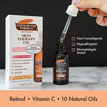 Load image into Gallery viewer, Palmer's Cocoa Butter Formula Moisturizing Skin Therapy Oil for Face with Vitamin E, Rosehip Fragrance, 1 Ounce