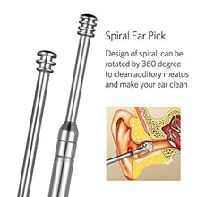 Load image into Gallery viewer, 8 Pcs Ear Pick Earwax Removal Kit, Geengle Ear Cleansing Tool Set, Ear Curette Ear Wax Remover Tool with a Cleaning Brush and Storage Box