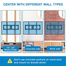 Load image into Gallery viewer, PERLESMITH Tilting TV Wall Mount Bracket for Most 40-82 Inch LED LCD OLED 4K Curved Flat Screen TVs - 12 ° Tilt Mounting Bracket with VESA 600x400mm Holds up to 135 LBS, Can Be Leveled