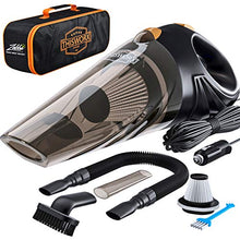 Load image into Gallery viewer, Portable Car Vacuum Cleaner: High Power Corded Handheld Vacuum w/ 16 foot cable - 12V - Best Car & Auto Accessories Kit for Detailing and Cleaning Car Interior