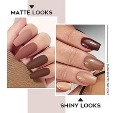 Load image into Gallery viewer, Modelones 5Pcs Gel Nail Polish Matte Top Coat & Base Coat Set with Nail Primer and Nail Prep Dehydrator