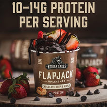 Load image into Gallery viewer, Kodiak Cakes Protein Pancake Flapjack Cup Variety Pack, Buttermilk, Chocolate Chip, & S’mores (Pack of 12)
