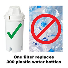 Load image into Gallery viewer, Amazon Basics Replacement Water Filters for Water Pitchers, Compatible with Brita - 3-Pack