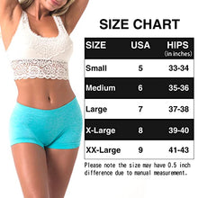 Load image into Gallery viewer, R RUXIA Women's Boyshort Panties Seamless Nylon Underwear Stretch Boxer Briefs 5 Pack (5 Pack(grass Green,blue,light Coffee,orange,black), X-Large) …