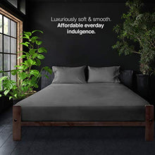 Load image into Gallery viewer, SONOMA LINEN Super Soft Queen Bed Sheet Set Grey 4 Piece 1800 Thread Count Double Brushed Microfiber Bedding Wrinkle Stain and Fade Resistant Breathable and Cooling Hotel Quality Deep Pocket Sheets