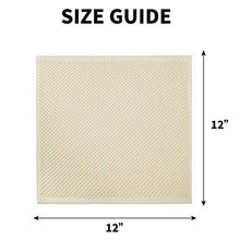 Load image into Gallery viewer, Homaxy 100% Cotton Waffle Weave Kitchen Dish Towels, Ultra Soft Absorbent Quick Drying Cleaning Towel, 13x28 Inches, 4-Pack, White
