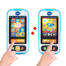 Load image into Gallery viewer, VTech Touch and Swipe Baby Phone, Blue