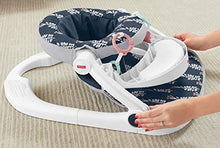 Load image into Gallery viewer, Fisher-Price Sit-Me-Up Floor Seat with Tray - Navy Garden, Infant Chair