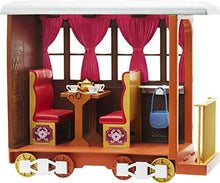 Load image into Gallery viewer, Mattel Spirit Untamed Lucky’s Train Home Playset, Train with Rolling Wheels Balcony, Dining Accessories, Lucky Doll (7-in), Spirit (Approx.8-in) & More