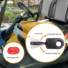 Load image into Gallery viewer, 10L0L Golf Cart LED Headlight and Tail Light Kit for Club Car DS 1993-up with Turn Signals Switch Horn Hazard Brake Lights Harness, 12 Volts