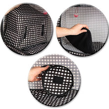 Load image into Gallery viewer, CHEERING PET, Cat Condo Cage, Travel Cage, Portable Pet Crate, Collapsible Litter Box, Foldable Feeding Bowl, Hanging Feather Teaser and Ball, Carrying Bag, Extra Large 32" X 19" X 19" (Checker Board)