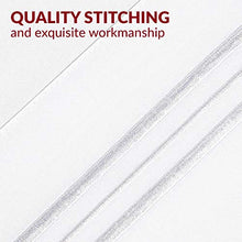 Load image into Gallery viewer, Mellanni White Pillow Cases Standard Size Set of 2 - Pillow Covers - Pillow Protector - Hotel Luxury 1800 Bedding Sheets & Cooling Pillowcases (Set of 2 Standard/Queen Size 20" x 30", White)