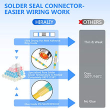 Load image into Gallery viewer, 255 PCS Heat Shrink Butt Connectors HIRALIY 100 PCS Solder Seal Wire Connectors & 155 PCS Heat Shrink Crimp Connectors Waterproof Electrical Terminals Kit for Marine Automotive Motorcycle Wiring