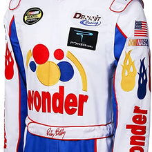 Load image into Gallery viewer, Ricky Bobby Racing Jumpsuit Cap Suit Set Talladega Nights Full Costume Halloween Props (Large, White)
