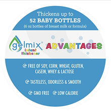 Load image into Gallery viewer, USDA Organic Gelmix Infant Thickener for Breast Milk and Formula, 4.4oz Jar