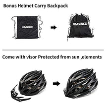 Load image into Gallery viewer, Kingbike Bike Helmet Men Women Bicycle Adult Cycling Specialized Road Mountain MTB Helmets For Mens Womens Adults Casco Para Bicicleta with Safety Light Portable Bag Accessories (Black)