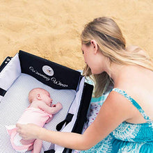 Load image into Gallery viewer, Multipurpose Portable Baby Changing Mat: Diaper Bag, Foldable Travel Bassinet, Playpen & Storage