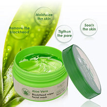 Load image into Gallery viewer, LuckyFine Aloe Vera Peel Off Facial Mask - Blackhead Removal - Purifying Deep Cleansing - Acne Treatment - Oil Control - Facial Moisturizing - Face Whitening - Soothing & Moisture Skin