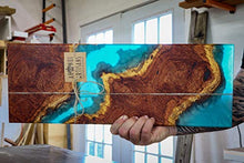 Load image into Gallery viewer, DEEP Pour Epoxy Resin Kit Crystal Clear Liquid Glass - 2 to 4 Inches Plus Clear Epoxy Resin at One Time for Live Edge, River Tables and Wood Filler- ยพ Gallon Clear Casting Pourable Epoxy Resin Kit