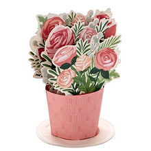 Load image into Gallery viewer, Hallmark Paper Wonder Pop Up Valentines Day Card, Displayable Bouquet (Happy Heart)